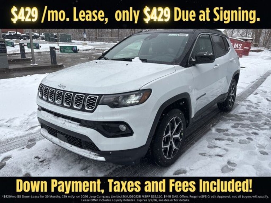 New 2026 Jeep Compass Limited Sport Utility