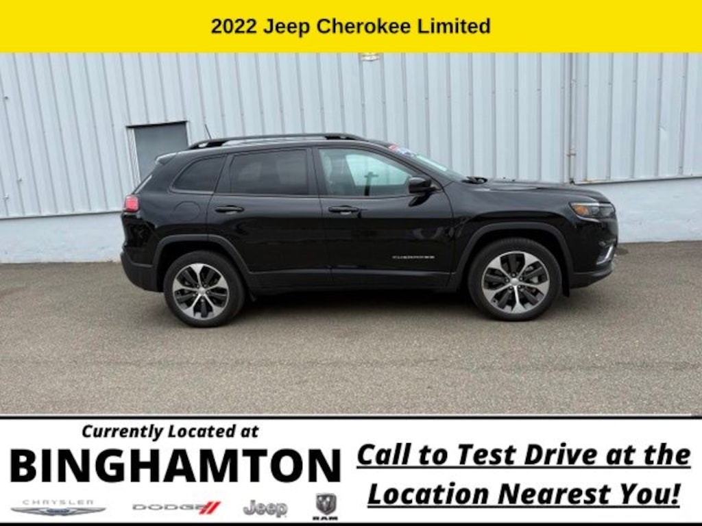 Used 2022 Jeep Cherokee Limited SUV
