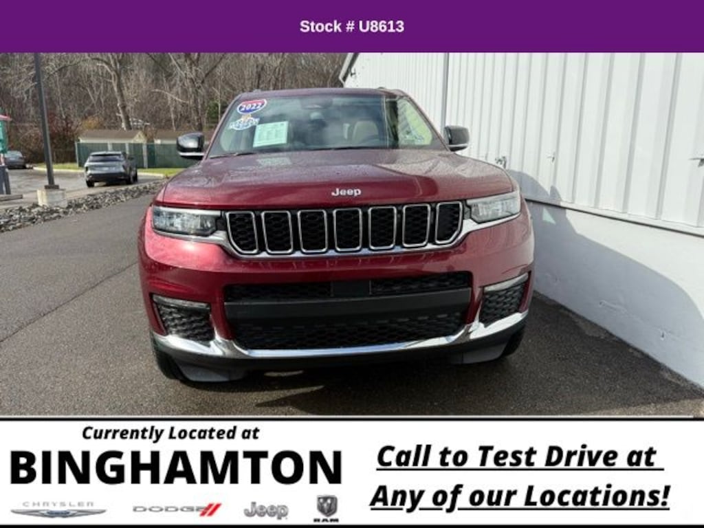 Used 2022 Jeep New Grand Cherokee Limited SUV