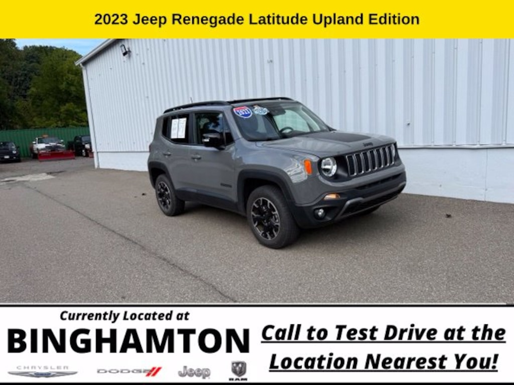 Used 2023 Jeep Renegade Latitude SUV