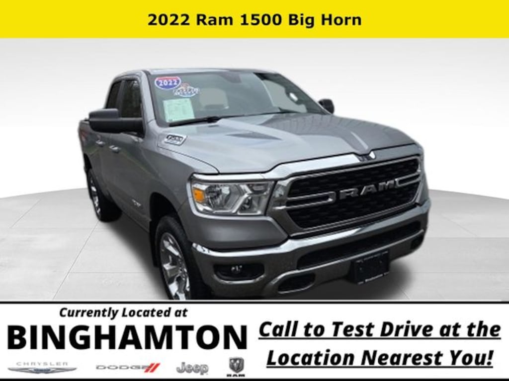Used 2022 Ram 1500 Big Horn/Lone Star Truck Quad Cab