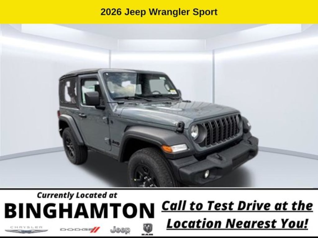 New 2026 Jeep Wrangler Sport Sport Utility
