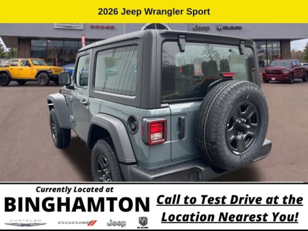 New 2026 Jeep Wrangler Sport Sport Utility