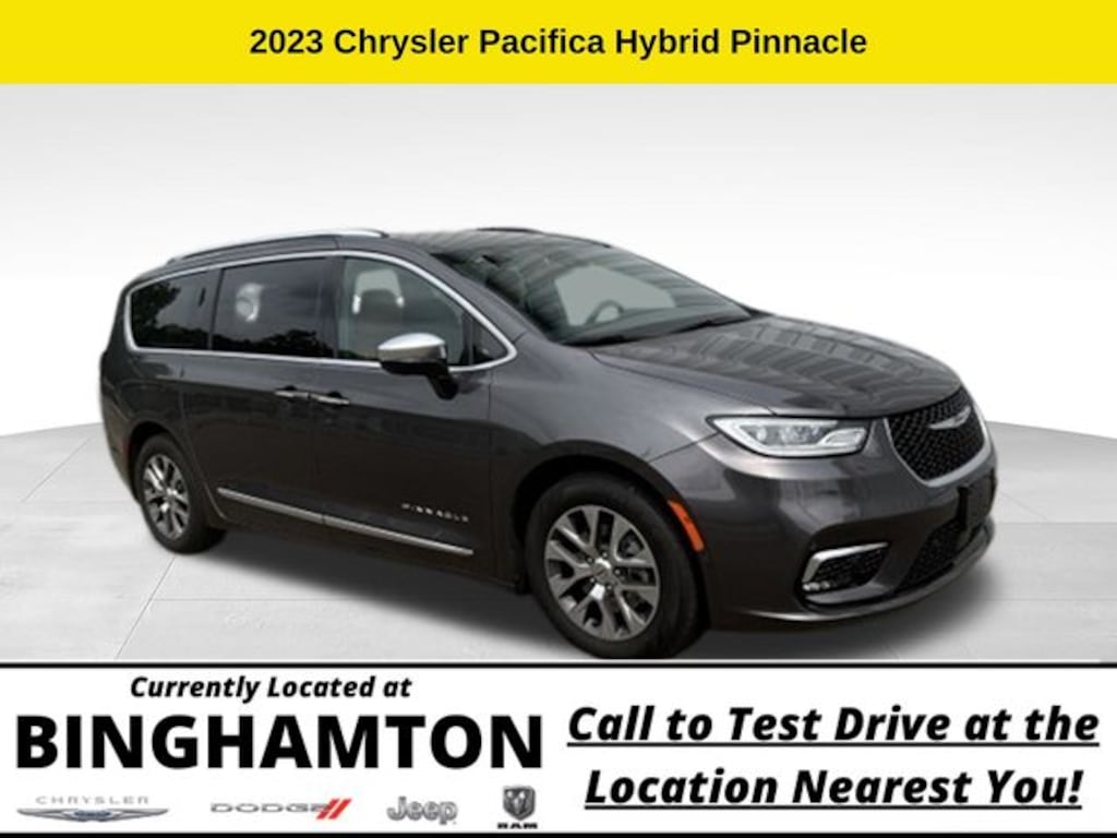 Used 2023 Chrysler Pacifica Plug-In Hybrid Pinnacle Van Passenger Van