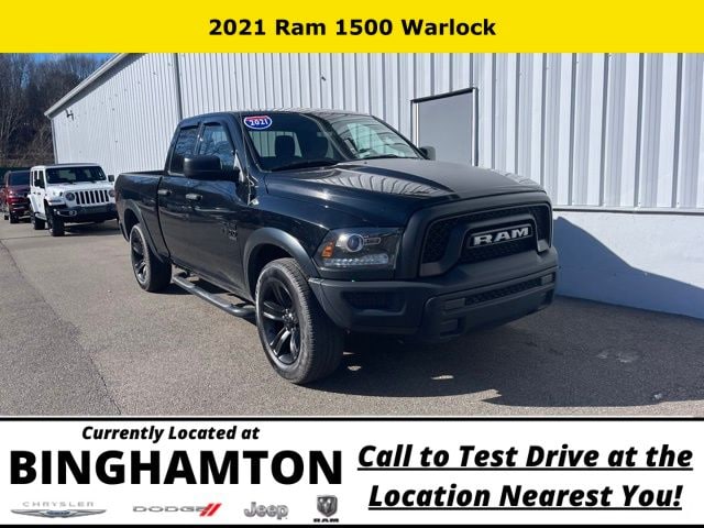 Used 2021 RAM Ram 1500 Classic Warlock with VIN 1C6RR7GGXMS523133 for sale in Binghamton, NY