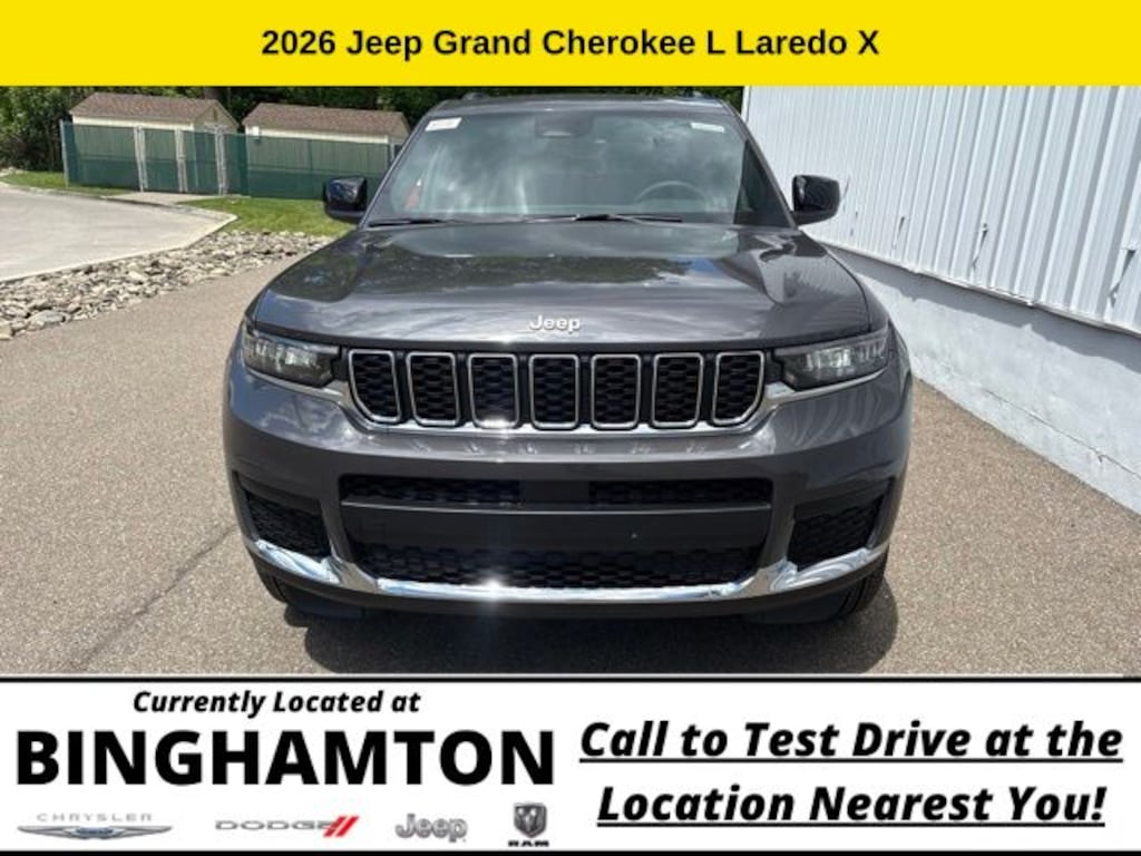 New 2026 Jeep Grand Cherokee L Laredo X Sport Utility