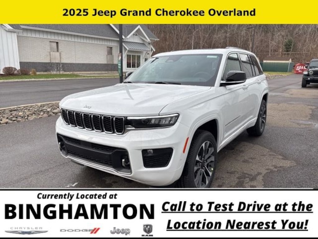 New 2025 Jeep Grand Cherokee Overland Sport Utility
