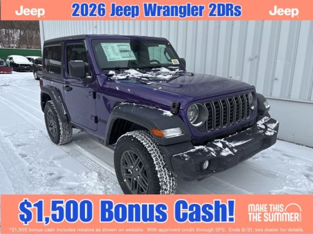 New 2026 Jeep Wrangler Sport S Sport Utility