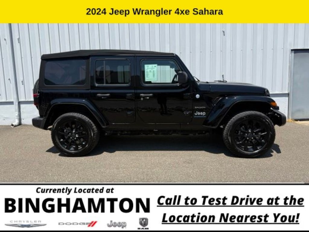 Used 2024 Jeep Wrangler 4xe Sahara SUV