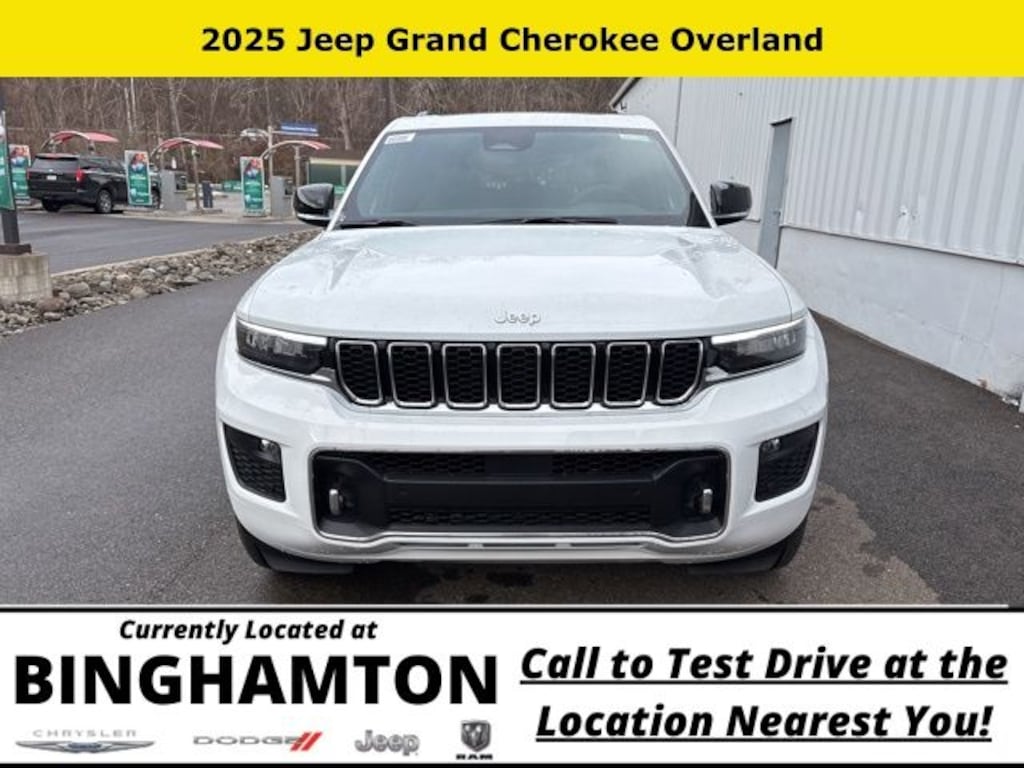 New 2025 Jeep Grand Cherokee Overland Sport Utility