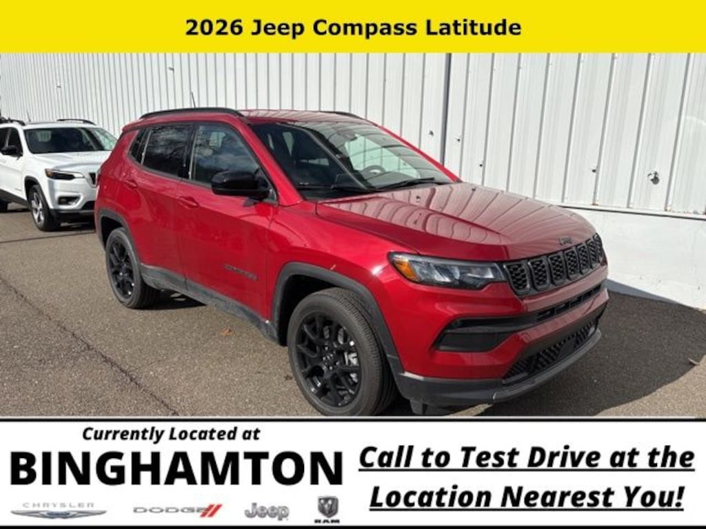 New 2026 Jeep Compass Latitude Sport Utility