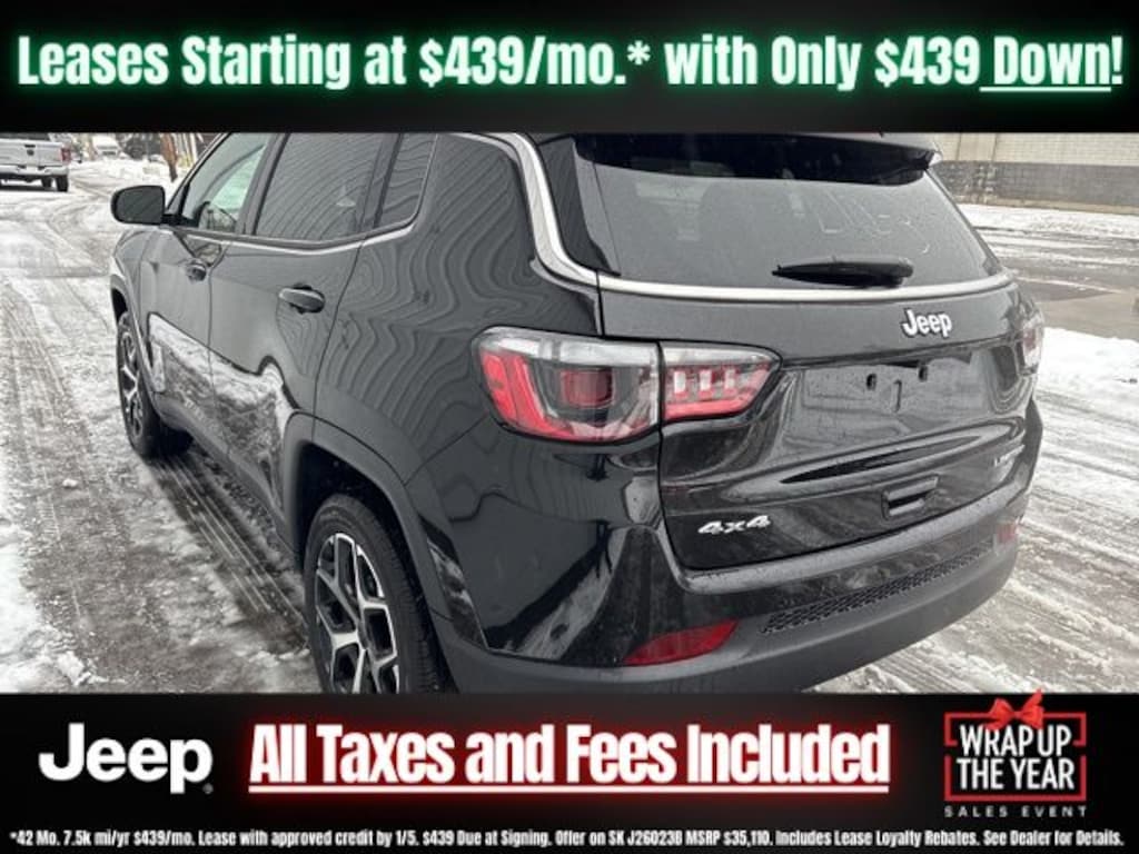 New 2026 Jeep Compass Limited Sport Utility