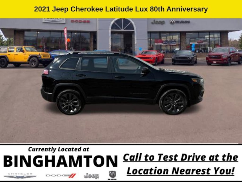 Used 2021 Jeep Cherokee Latitude Lux SUV