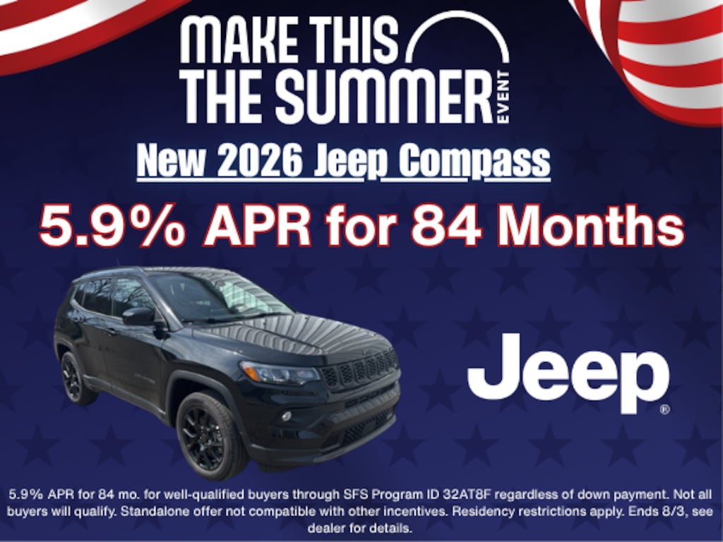 New 2026 Jeep Compass Latitude Sport Utility