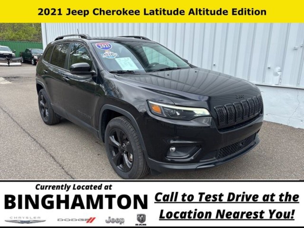 Used 2021 Jeep Cherokee Latitude Plus SUV