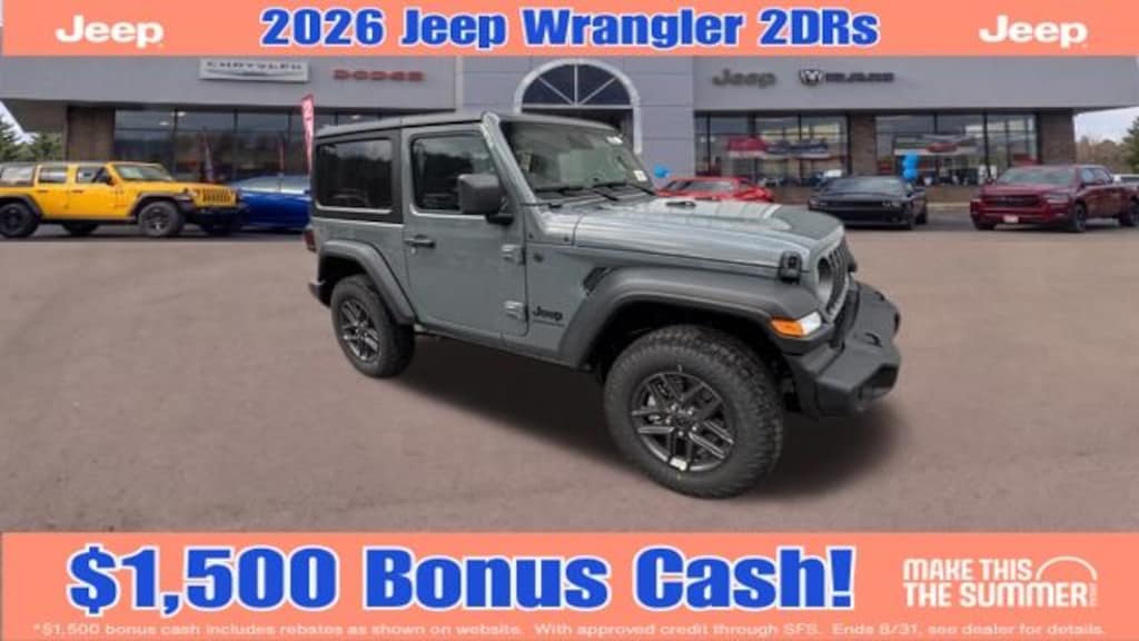 New 2026 Jeep Wrangler Sport S Sport Utility