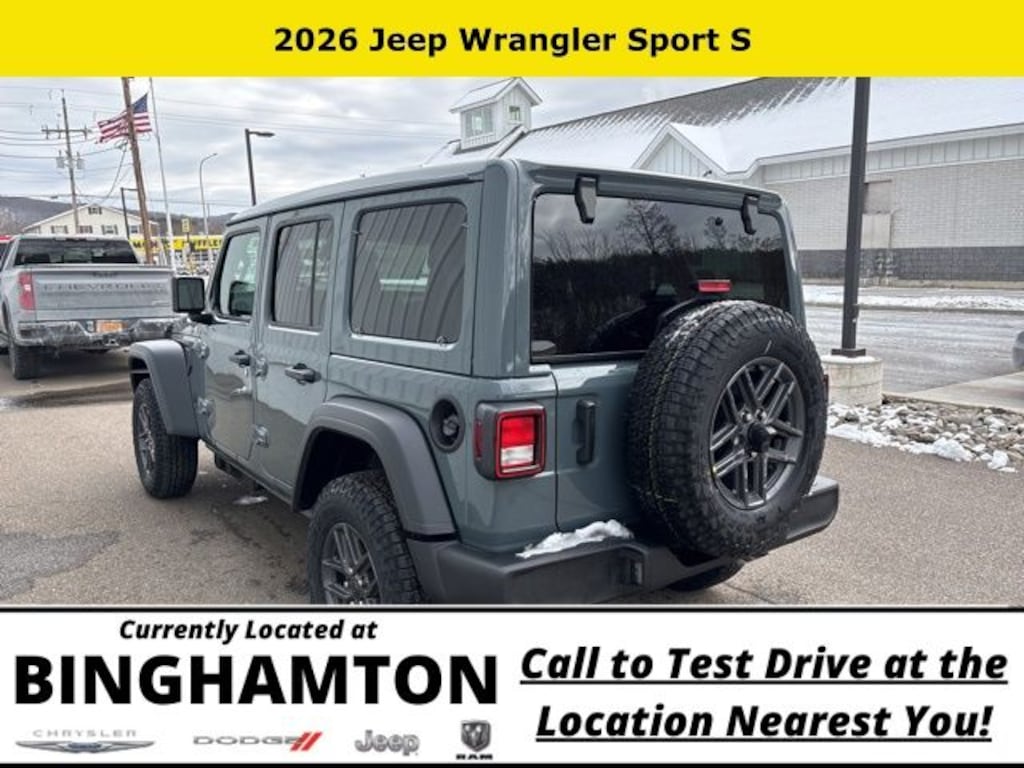 New 2026 Jeep Wrangler Sport S Sport Utility