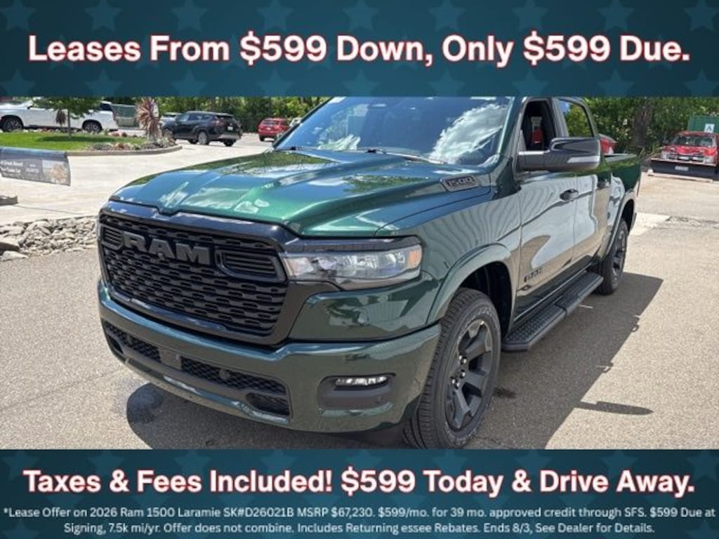 New 2026 Ram 1500 Big Horn/Lone Star Pickup