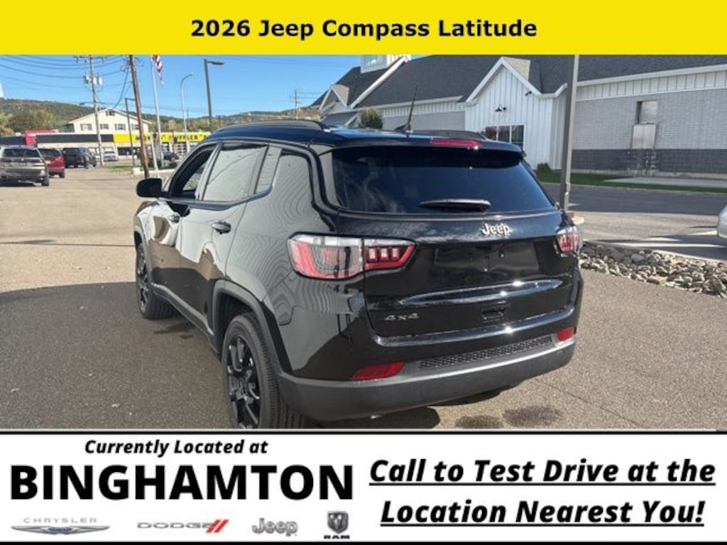 New 2026 Jeep Compass Latitude Sport Utility