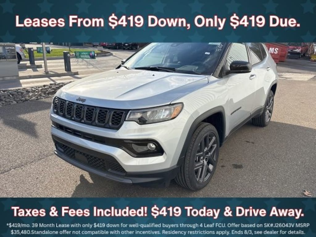 New 2026 Jeep Compass Limited Sport Utility