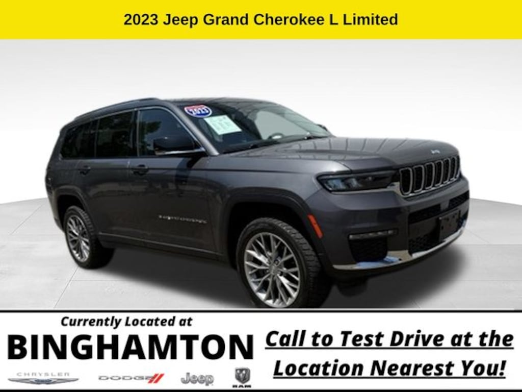 Used 2023 Jeep Grand Cherokee L Limited SUV