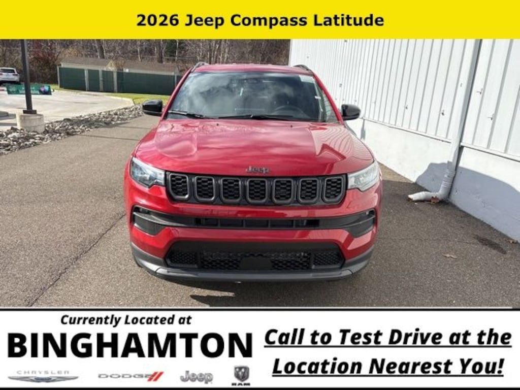 New 2026 Jeep Compass Latitude Sport Utility