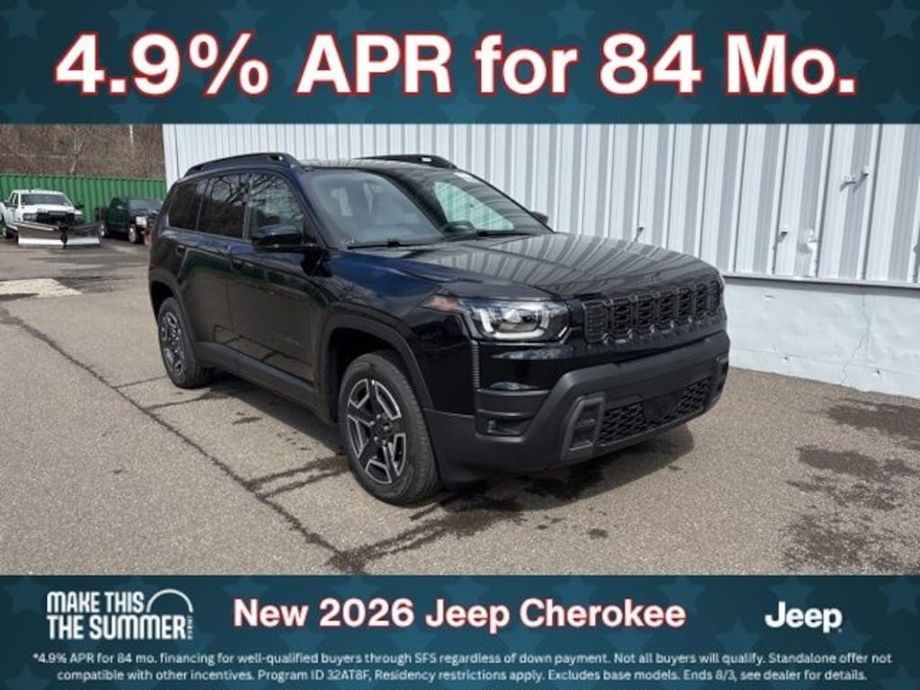 New 2026 Jeep Cherokee Limited Sport Utility