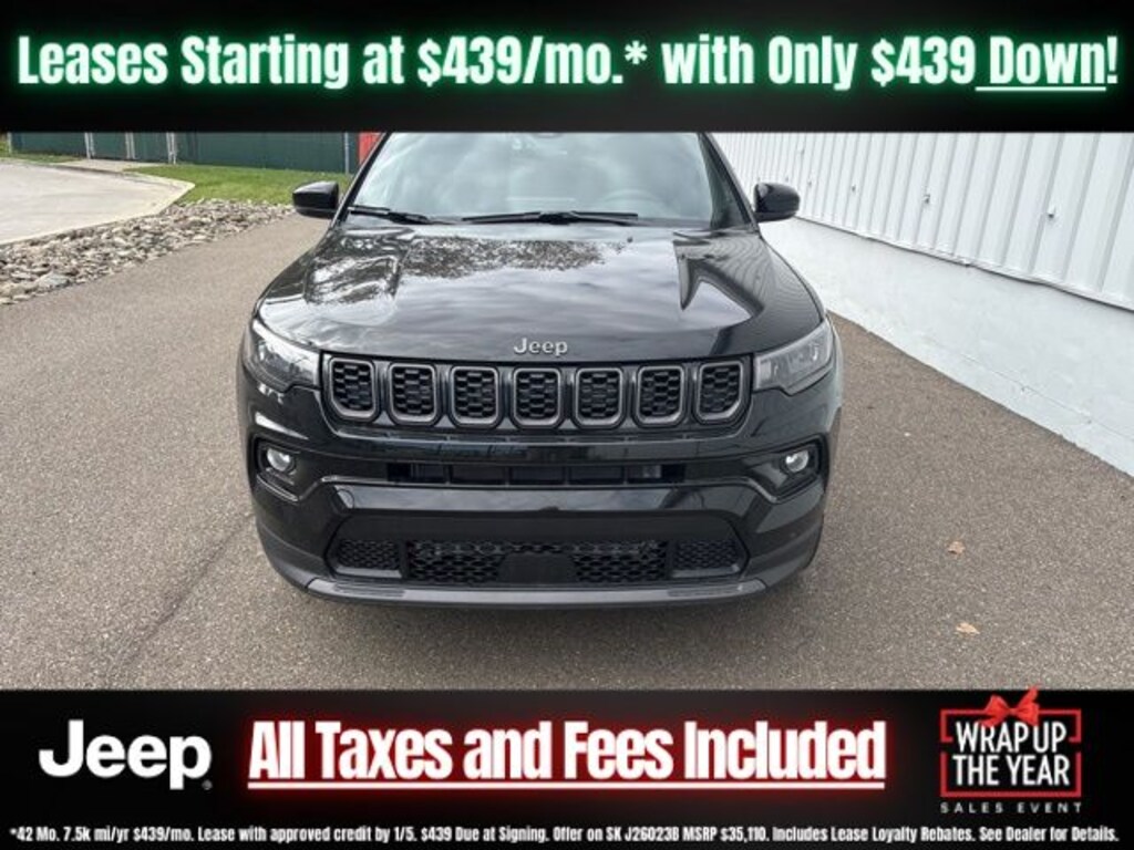 New 2026 Jeep Compass Limited Sport Utility