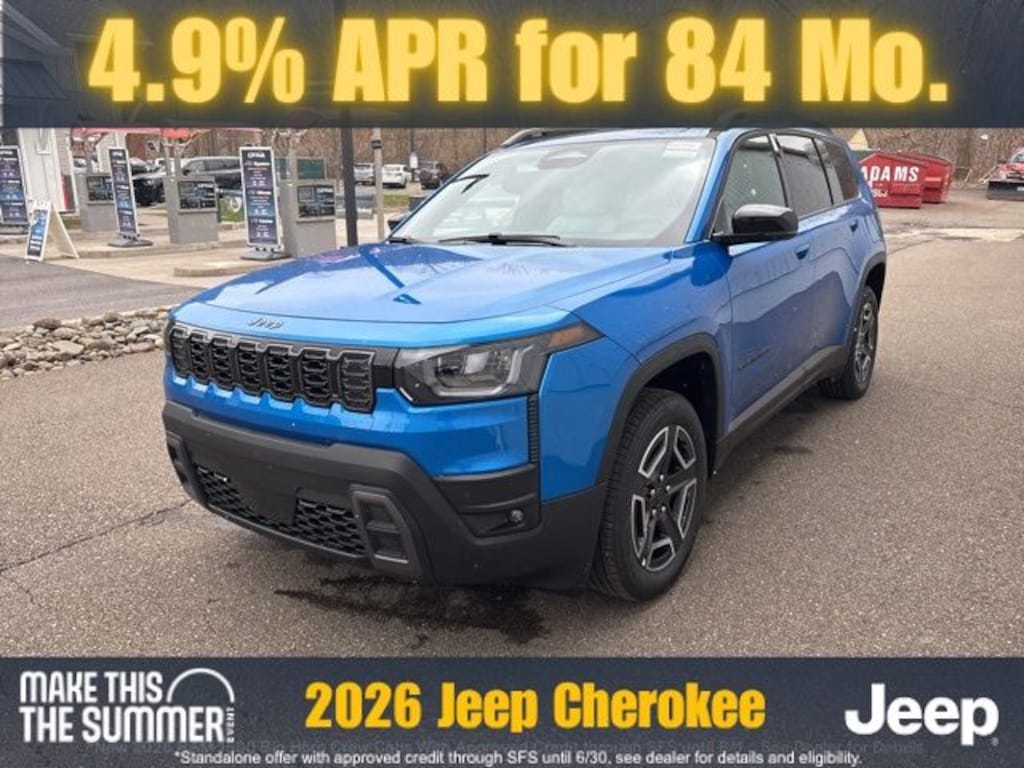 New 2026 Jeep Cherokee Limited Sport Utility