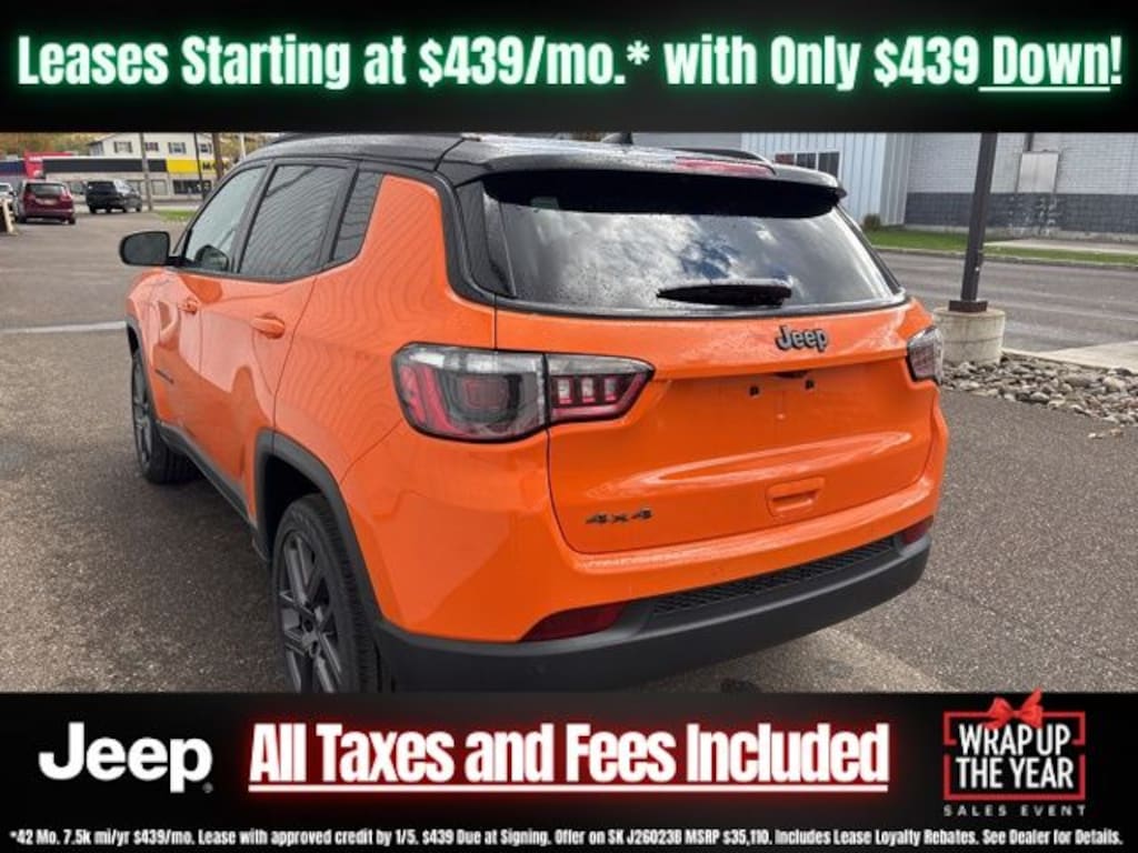 New 2026 Jeep Compass Limited Sport Utility