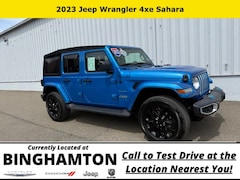 Used 2023 Jeep Wrangler 4xe Sahara SUV for sale in Binghamton, NY