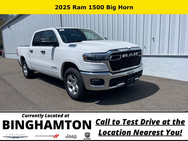 Used 2025 RAM Ram 1500 Pickup Big Horn/Lone Star with VIN 1C6SRFFP9SN605895 for sale in Binghamton, NY