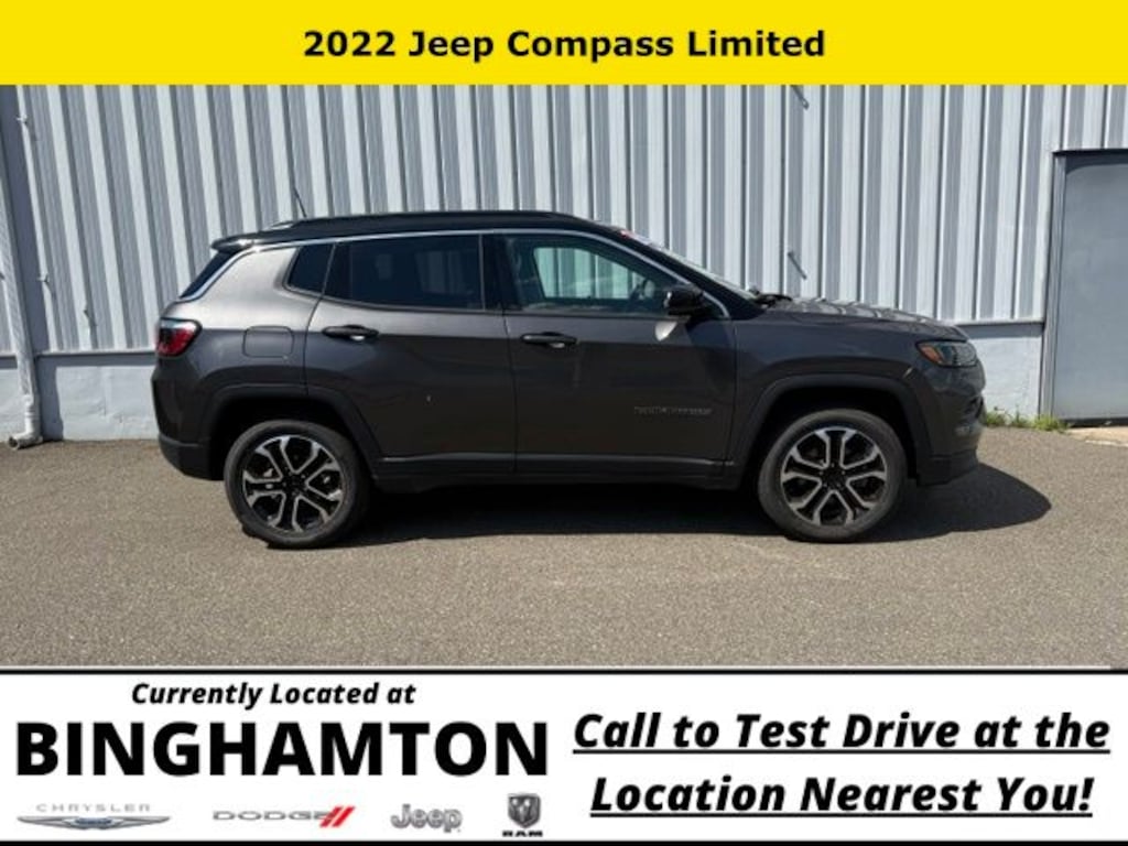 Used 2022 Jeep Compass Limited SUV