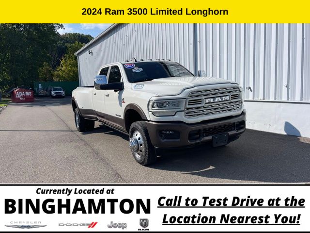 Used 2024 RAM Ram 3500 Pickup Longhorn with VIN 3C63RRKL1RG112238 for sale in Binghamton, NY