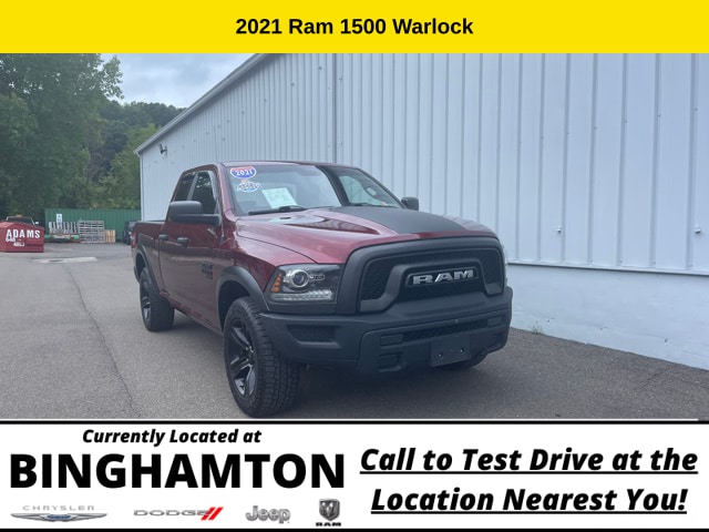 Used 2021 RAM Ram 1500 Classic Warlock with VIN 1C6RR7GG0MS510374 for sale in Binghamton, NY