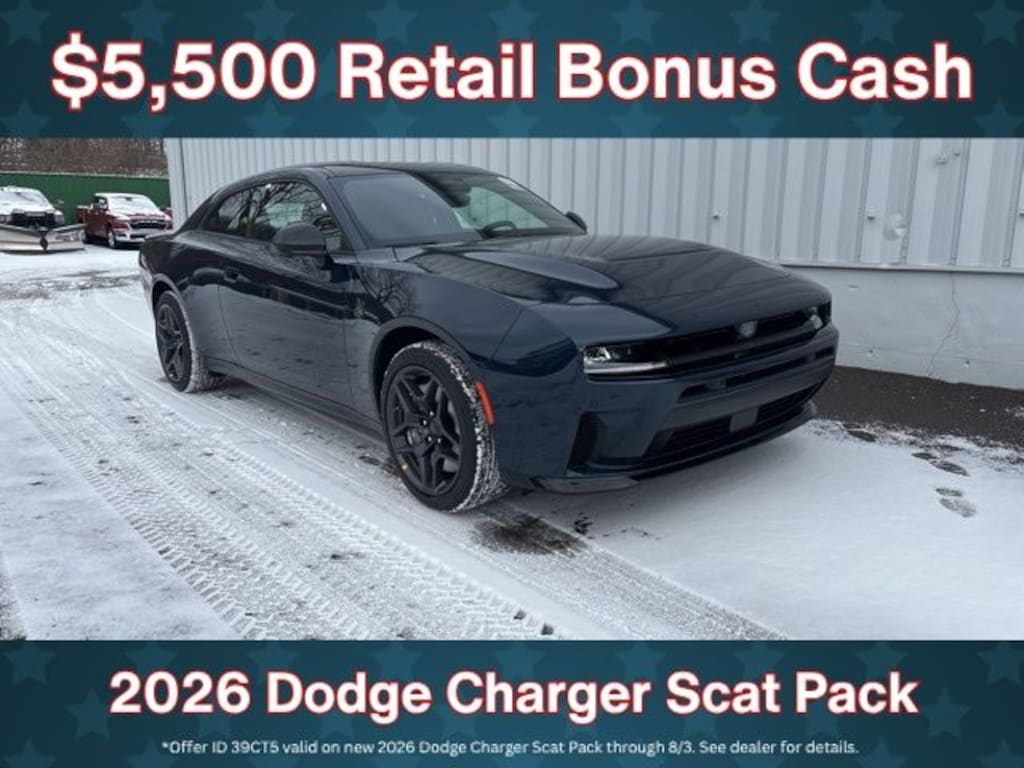 New 2026 Dodge Charger Scat Pack Coupe