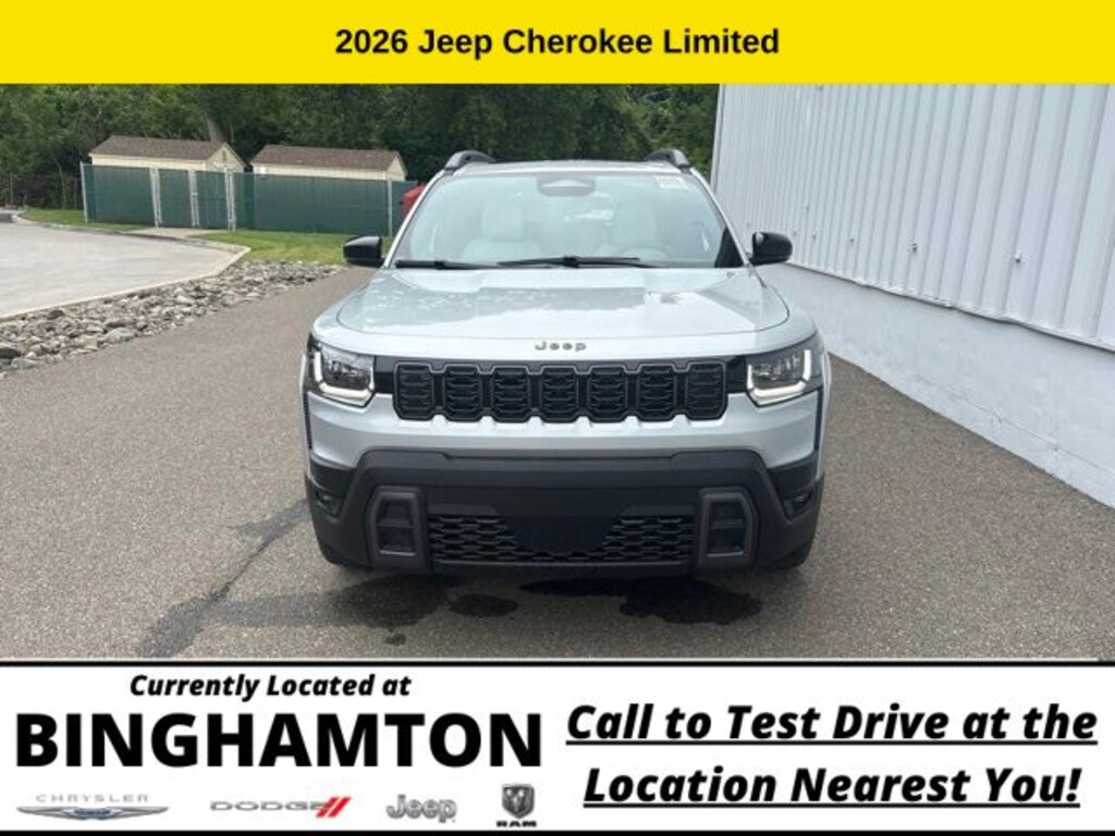 New 2026 Jeep Cherokee Limited Sport Utility