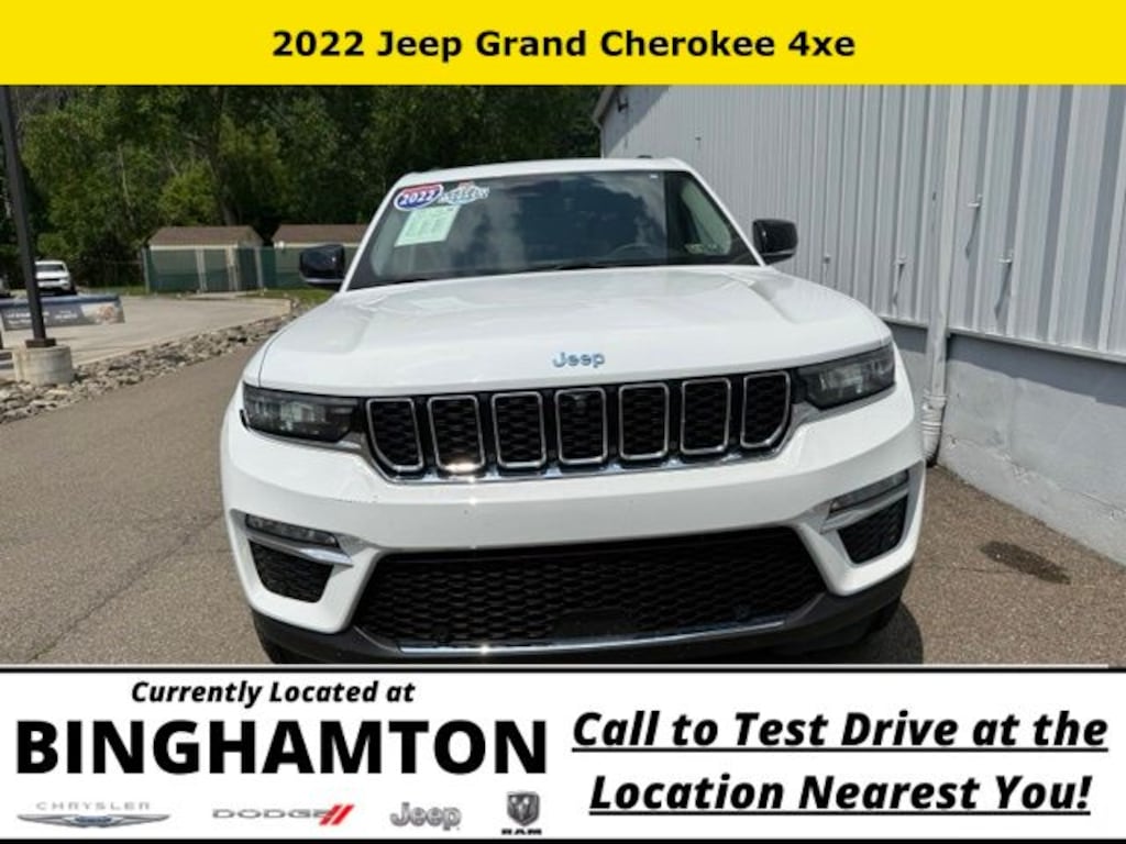 Used 2022 Jeep Grand Cherokee 4xe Base SUV