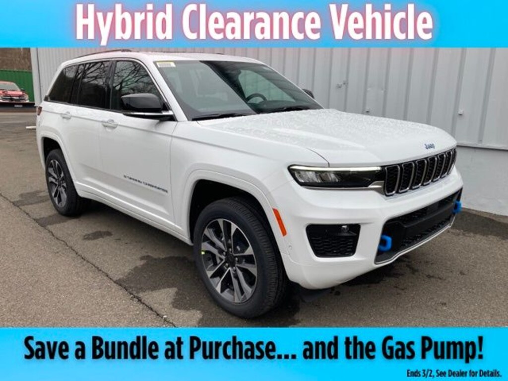 New 2023 Jeep Grand Cherokee Overland 4xe Sport Utility