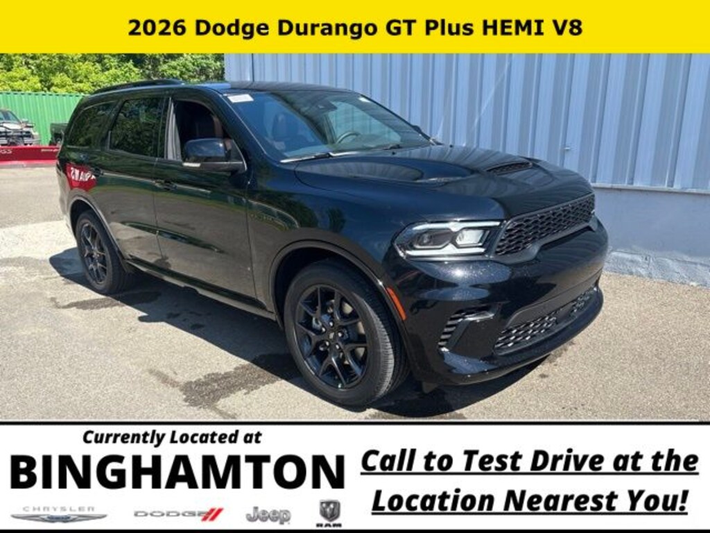 New 2026 Dodge Durango GT Plus Hemi V8 Sport Utility