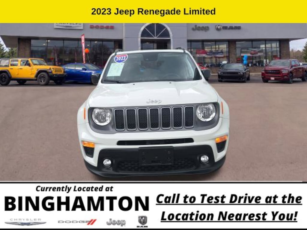 Used 2023 Jeep Renegade Limited SUV