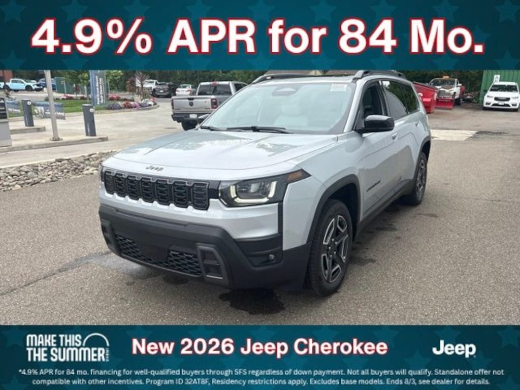 New 2026 Jeep Cherokee Limited Sport Utility