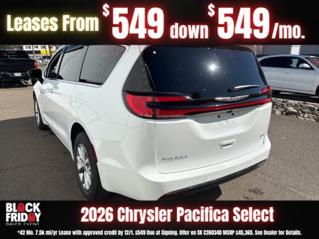 New 2026 Chrysler Pacifica Select Passenger Van