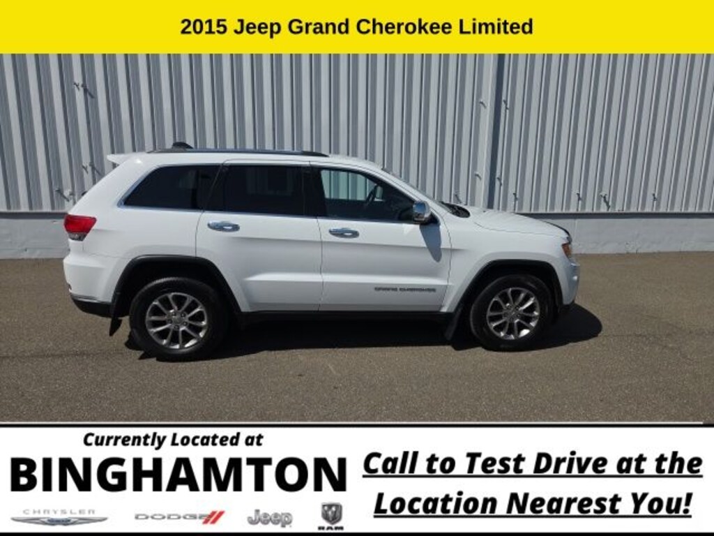 Used 2015 Jeep Grand Cherokee Limited 4x4 SUV