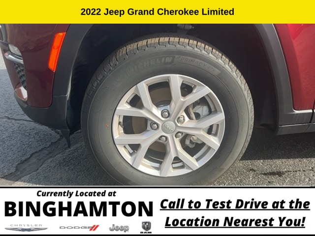 Used 2022 Jeep Grand Cherokee Limited with VIN 1C4RJHBG6N8577976 for sale in Binghamton, NY