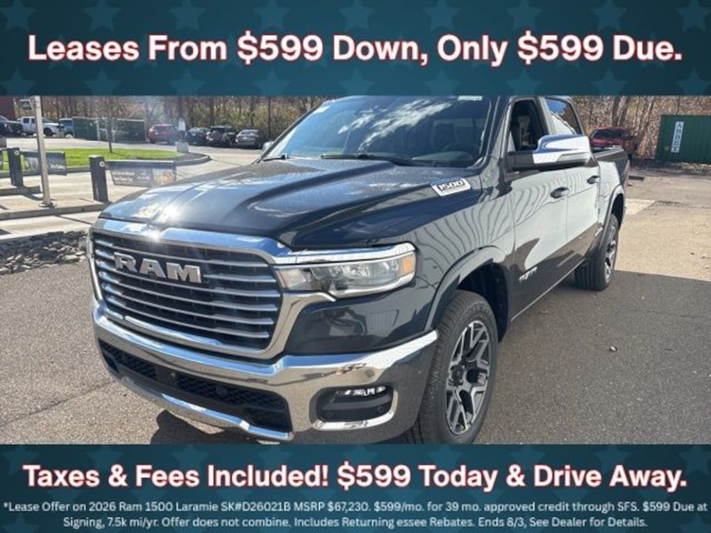 New 2026 Ram 1500 Laramie Pickup