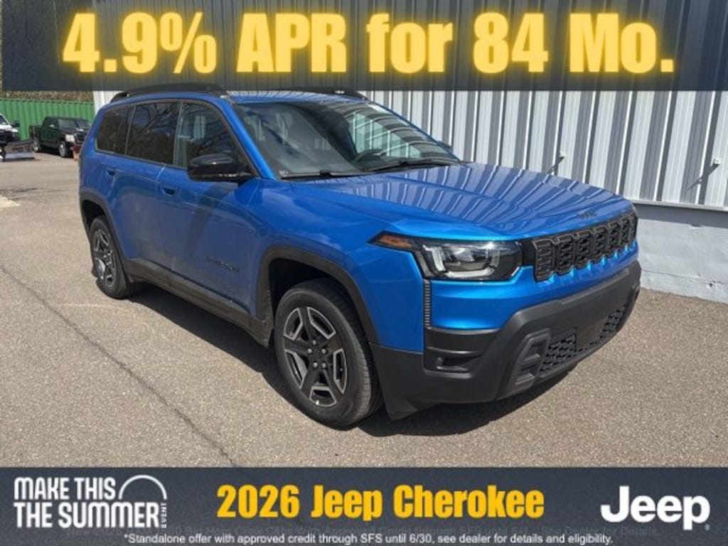 New 2026 Jeep Cherokee Limited Sport Utility