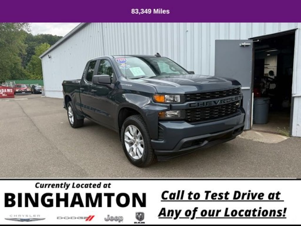 Used 2019 Chevrolet Silverado 1500 Silverado Custom Truck Double Cab