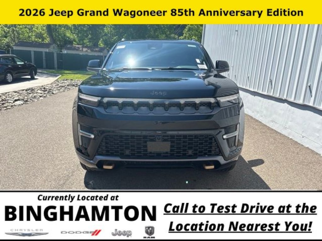 New 2026 Jeep Grand Wagoneer 85TH ANNIVERSARY EDITION 4X4 Sport Utility