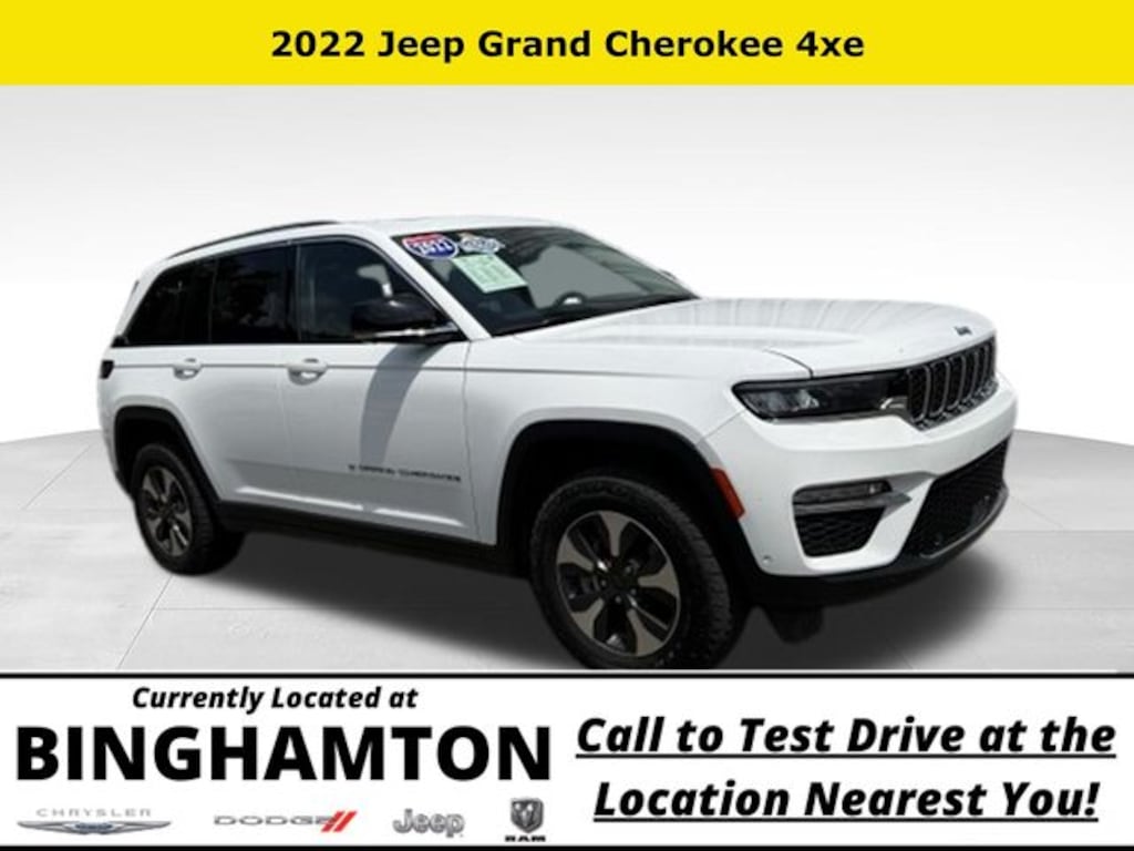 Used 2022 Jeep Grand Cherokee 4xe Base SUV
